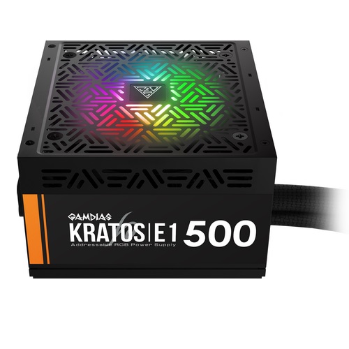 GAMDIAS ALIMENTATORE KRATOS E1- 500 500W RGB - immagine 3
