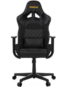 GAMDIAS SEDIE GAMING ZELUS E1 BLACK / BLACK