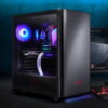 ADATA XPG CASE MID.T INVADER BLACK ARGB ALLUMINIO VETRO