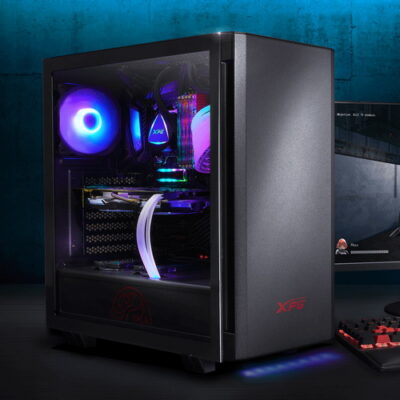 ADATA XPG CASE MID.T INVADER BLACK ARGB ALLUMINIO VETRO