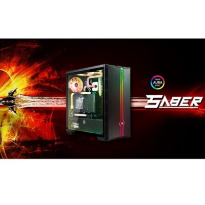 BITFENIX CASE MID.T SABER RGB TG BLACK