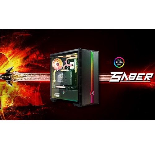 BITFENIX CASE MID.T SABER RGB TG BLACK